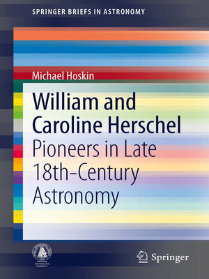 cover image of William and Caroline Herschel